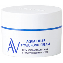 Крем ультраувлажняющий с гиалуроновой кислотой Aqua Filler Hyaluronic Cream Aravia (Россия) А061