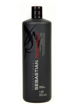 Шампунь для восстановления и гладкости волос Penetraitt Shampoo (1000 мл) Sebastian Professional (США) 99240014145