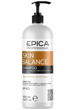 Шампунь  регулирующий работу сальных желез Skin Balance (91366 1000 мл) Epica (Италия/Россия) 91366