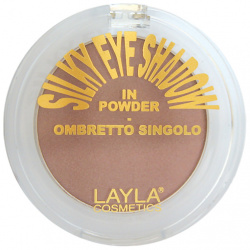 Тени для век сатиновые Silky Eyeshadow (2364R27 02  N 1 8 г) Layla Cosmetics (Италия) 2364R27