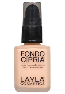Матовая тональная основа Fondocipria (2160R17 03  N 35 мл) Layla Cosmetics (Италия) 2160R17 01