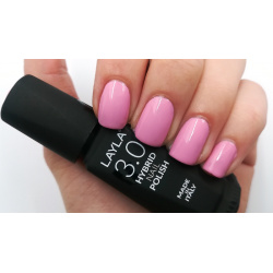 Лак для ногтей цветной 3 0 Hybrid Nail Polish (1900R23 007  N Pink Link 1 шт) Layla Cosmetics (Италия) 1900R23