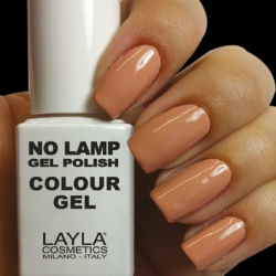 Гель для ногтей цветной No Lamp Gel Polish (1658R25 004  N Lazy Brown 1 шт) Layla Cosmetics (Италия) 1658R25 003