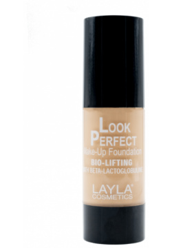Тональная основа Безупречная кожа Look Perfect Foundation (2159R17 03N  N 3 30 мл) Layla Cosmetics (Италия) 2159R17 01N