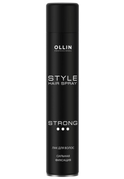 Лак для волос сильной фиксации Strong Hairspray Ollin Professional (Россия) 731090