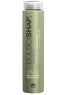 Освежающий шампунь для волос и тела частого применения Bulboshap (F27V10090  1000 мл) Farmagan (Италия) F27V10090