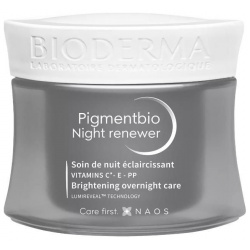 Осветляющий и обновляющий ночной крем Пигментбио Bioderma (Франция) 28915