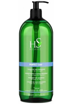 Шампунь для всех типов волос ежедневного применения Hs Perfect Day  Shampoo Uso Frequente (7202 1000 мл) Dikson (Италия) 7201