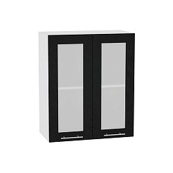 Шкаф верхний с 2 мя остекленными дверцами Валерия М В 600 | 60 см Браво 