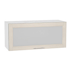 Шкаф верхний горизонтальный остекленный Сканди ВГ 800 | 80 см Браво 