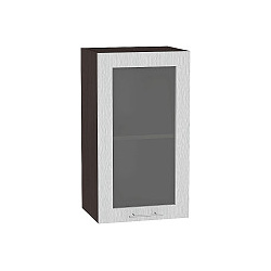 Шкаф верхний с 1 ой остекленной дверцей Валерия М В 409 | 40 см Браво 