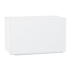 Шкаф верхний горизонтальный Фьюжн ВГ 600 Silky White Белый | 60 см Браво 