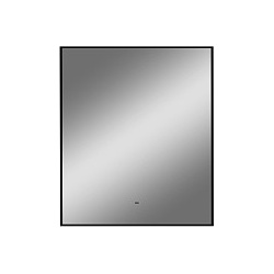 Зеркало Amer Led с фоновой подсветкой  бесконтактным сенсором черной окантовкой Браво