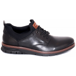 Туфли Rieker мужские демисезонные  размер 40 цвет черный артикул 14454 00 Р, размер: 6,5 UK