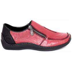 Туфли Rieker женские демисезонные  размер 38 цвет красный артикул L1780 35