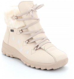 Ботинки Rieker женские зимние  цвет бежевый артикул L7106 60