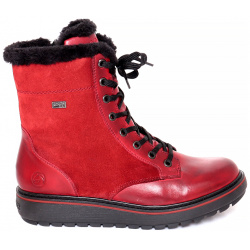 Ботинки Remonte женские зимние  цвет бордовый артикул D0U76 35 Цвет: