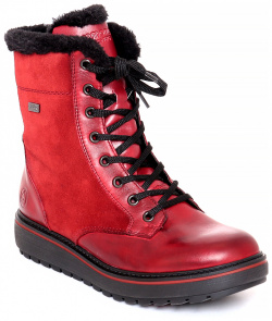 Ботинки Remonte женские зимние  цвет бордовый артикул D0U76 35