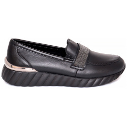 Туфли Remonte женские демисезонные  цвет черный артикул D5910 01