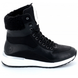 Ботинки Rieker женские зимние  цвет черный артикул X8003 00 Цвет: