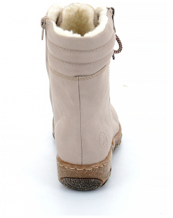 Ботинки Rieker женские зимние  цвет бежевый артикул Z0113 61