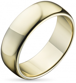 Кольцо из желтого золота с бриллиантом э0301кц01160900 ЭПЛ Даймонд 2050009180195