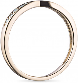 Кольцо из красного золота с бриллиантами э0201кц04200852 ЭПЛ Даймонд 2050013120309