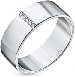 Кольцо из серебра с бриллиантами э0601кц10153600 ЭПЛ Даймонд 2050013823835