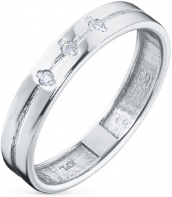 Кольцо из серебра с бриллиантами э0601кц05152200 ЭПЛ Даймонд 2050014261537