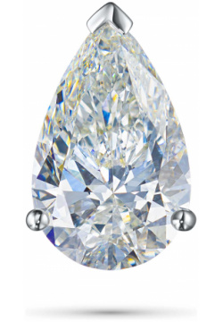 Кулон из белого золота с выращенным бриллиантом e4712pd11231154 ЭПЛ Даймонд 8700000573376