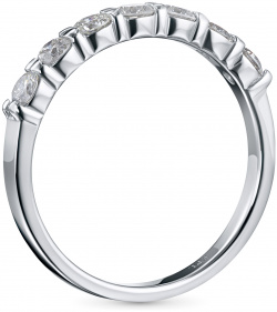 Кольцо из серебра с выращенными бриллиантами e0612kts03142100 ЭПЛ Даймонд 8700000846036