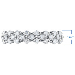 Кольцо из серебра с выращенными бриллиантами e0612kts08160900 ЭПЛ Даймонд 8700001242516