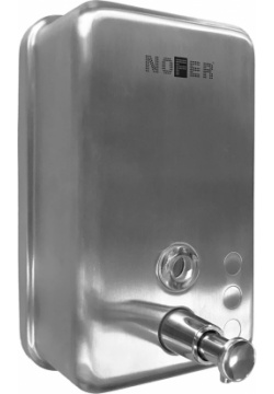 Диспенсер для мыла 1200 мл матовый хром Nofer Inox 03041 S 