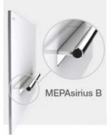 Кнопка смыва Mepa Sirius B 421750 для инсталляции  белый/хром