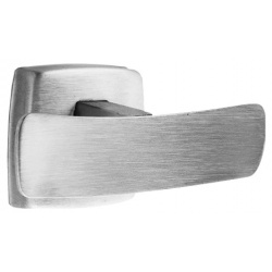 Крючок Nofer Classic 09017 S двойной  для ванны нержавеющая сталь