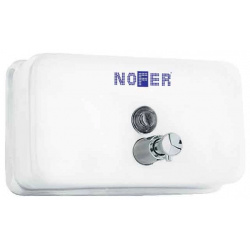 Диспенсер для мыла 1200 мл белый Nofer Inox 03002 W 