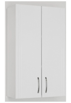 Шкаф двустворчатый подвесной 48 2x80 см белый глянец Style Line ЛС 00000196 