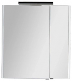 Зеркальный шкаф 80x85 см белый Aquanet Орлеан 00183077