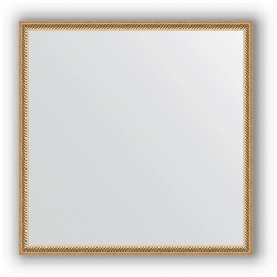 Зеркало 68x68 см витое золото Evoform Definite BY 0657 