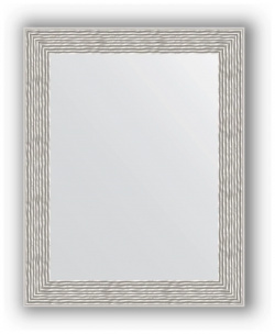 Зеркало 38x48 см волна алюминий Evoform Definite BY 3006