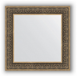 Зеркало 73x73 см вензель серебряный Evoform Definite BY 3160 
