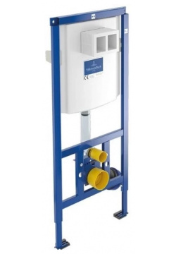 Комплект подвесной унитаз Gustavsberg Hygienic Flush 5G84HR01 + система инсталляции Villeroy & Boch 92246100 SET5G84HR01/12