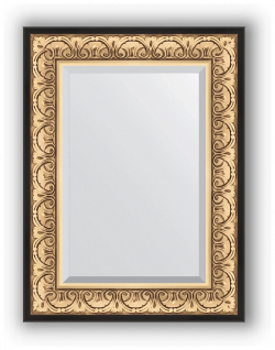 Зеркало 60x80 см барокко золото Evoform Exclusive BY 1231 