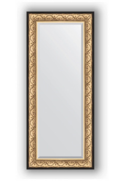 Зеркало 65x150 см барокко золото Evoform Exclusive BY 1271 