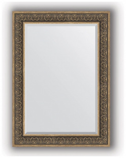 Зеркало 79x109 см вензель серебряный Evoform Exclusive BY 3475