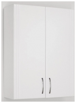 Шкаф двустворчатый подвесной 60x80 см белый глянец Style Line ЛС 00000169 