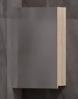Зеркальный шкаф 40x65 см дуб сонома Corozo Комо SD 00000291 