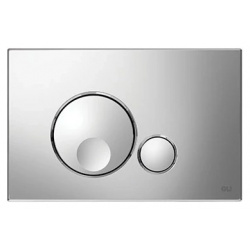 Кнопка смыва OLI Globe 152950 для инсталляции  хром