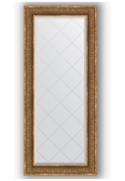 Зеркало 69x159 см вензель бронзовый Evoform Exclusive G BY 4163 