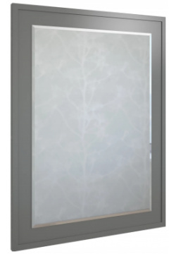 Зеркало 64x85 см серый матовый Sanflor Модена C03220 